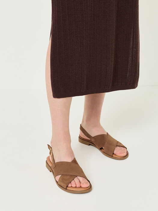 Sandaal, BROWN, hi-res