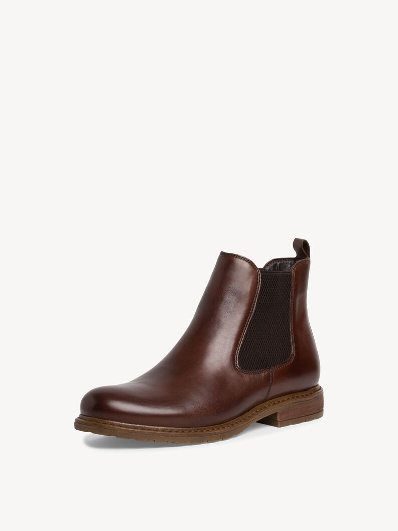 Chelsea boot - brun, MUSCAT LEATHER, hi-res