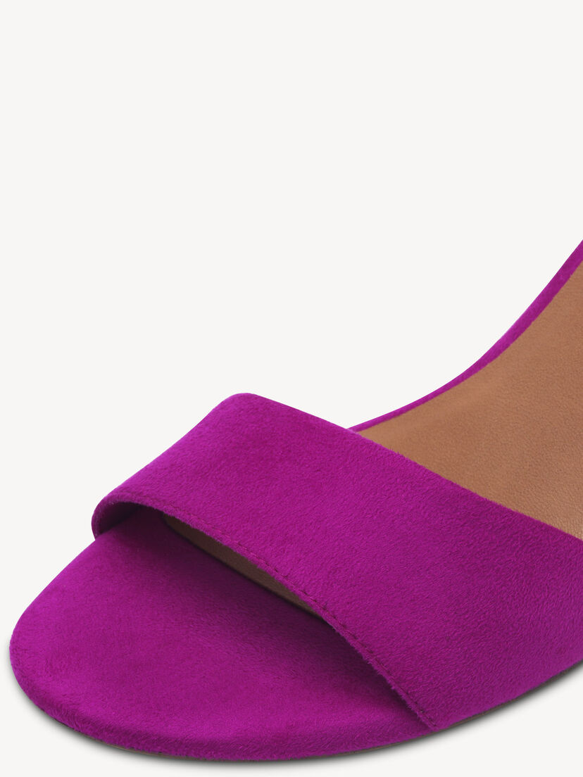 Sandaaltje - pink, DARK PINK, hi-res