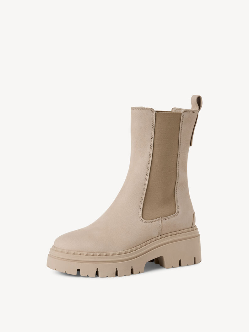 Leder Chelsea Boot - braun, ANTELOPE, hi-res