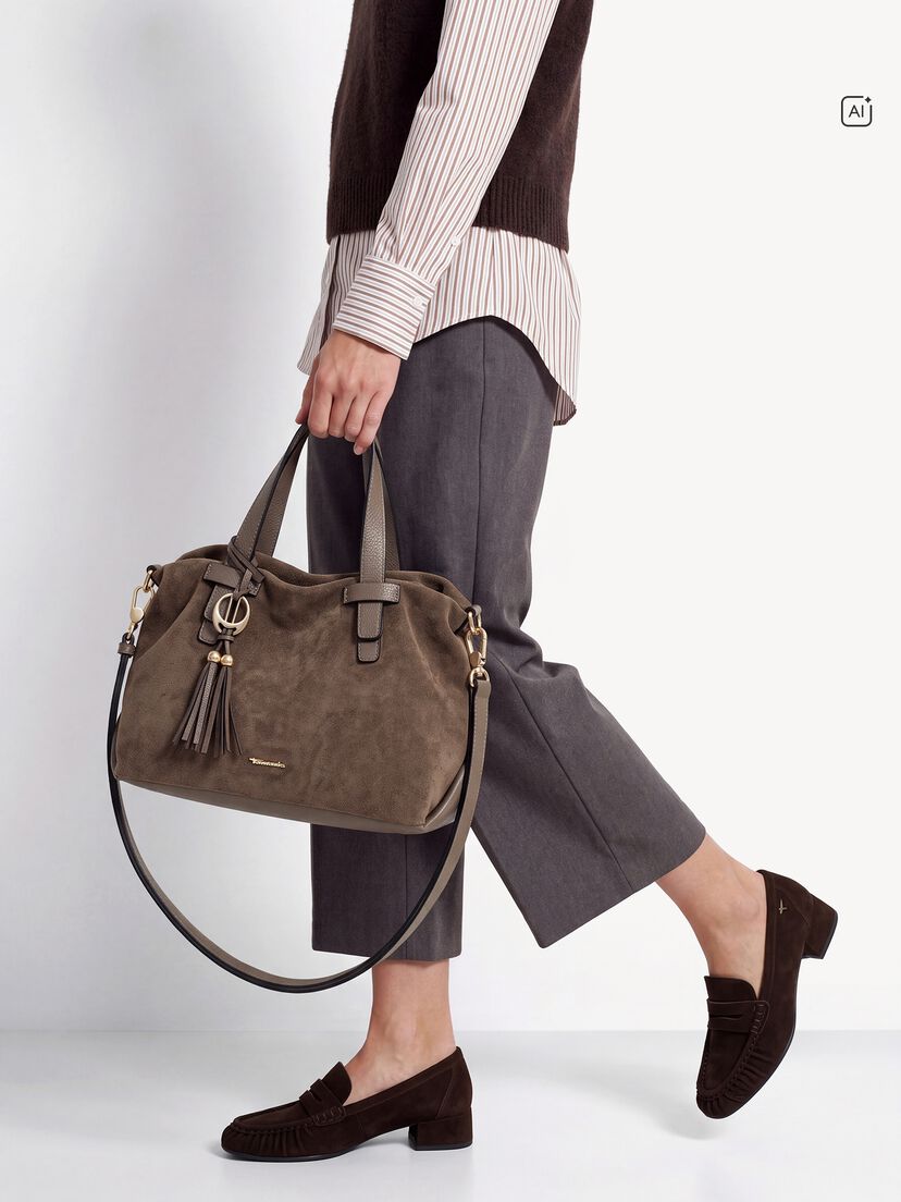 Shopper - bruin, taupe, hi-res