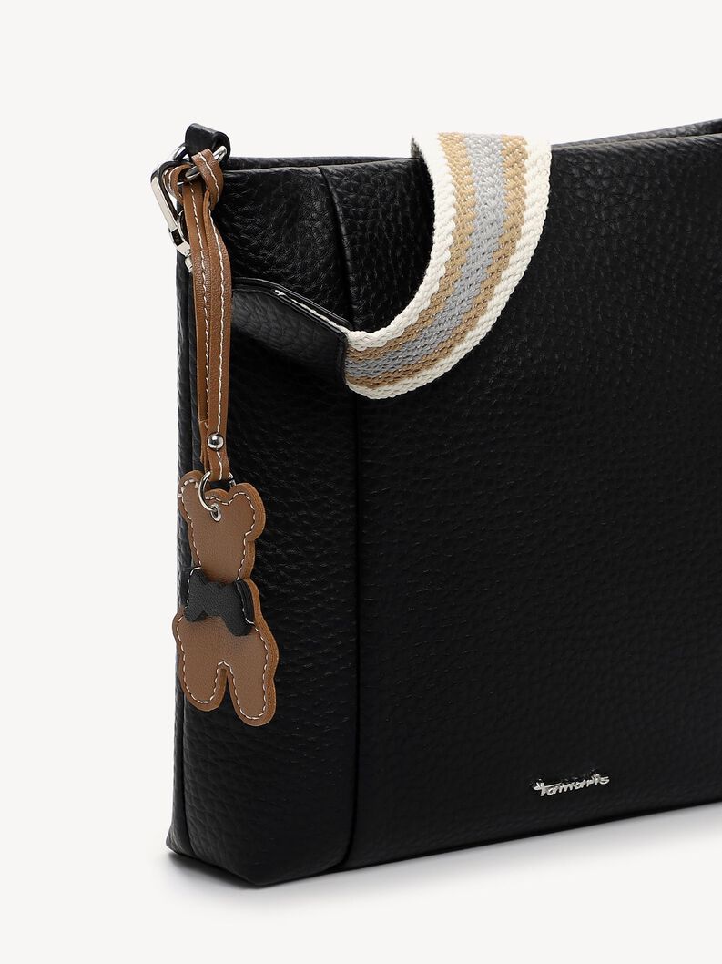 Sac à bandoulière - noir, black, hi-res