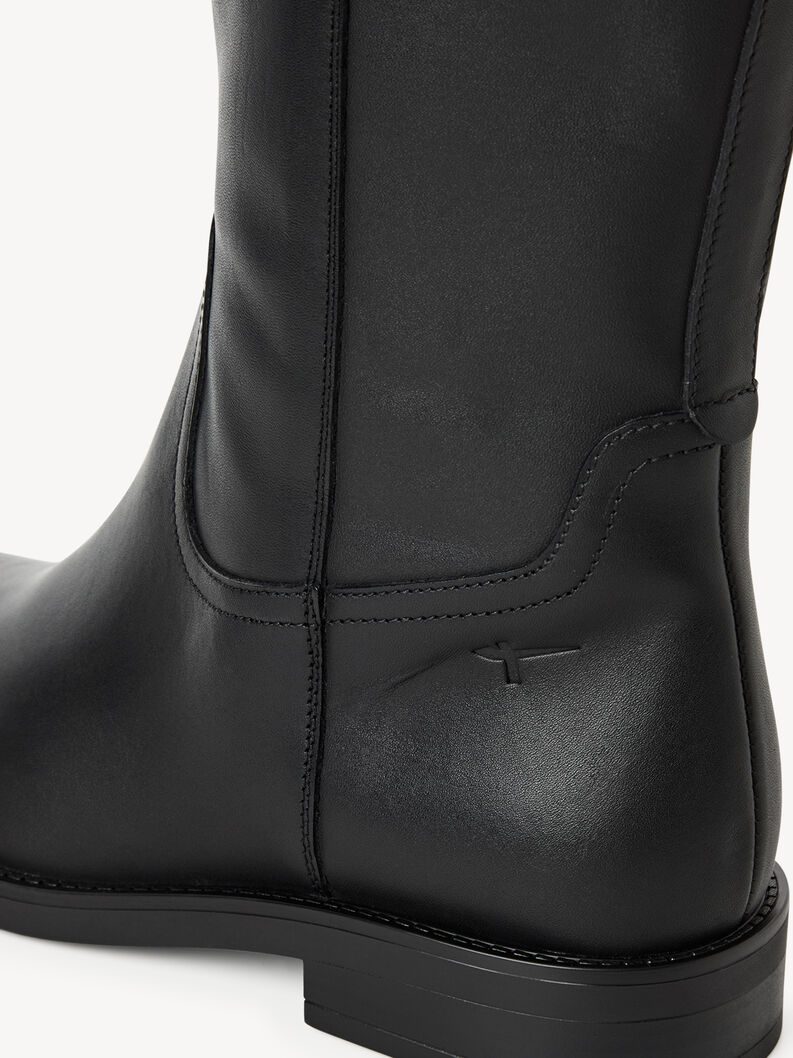 Lederstiefel - schwarz, BLACK, hi-res
