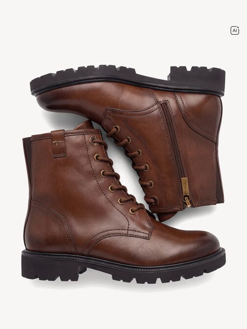 Bootie, COGNAC NAPPA, hi-res