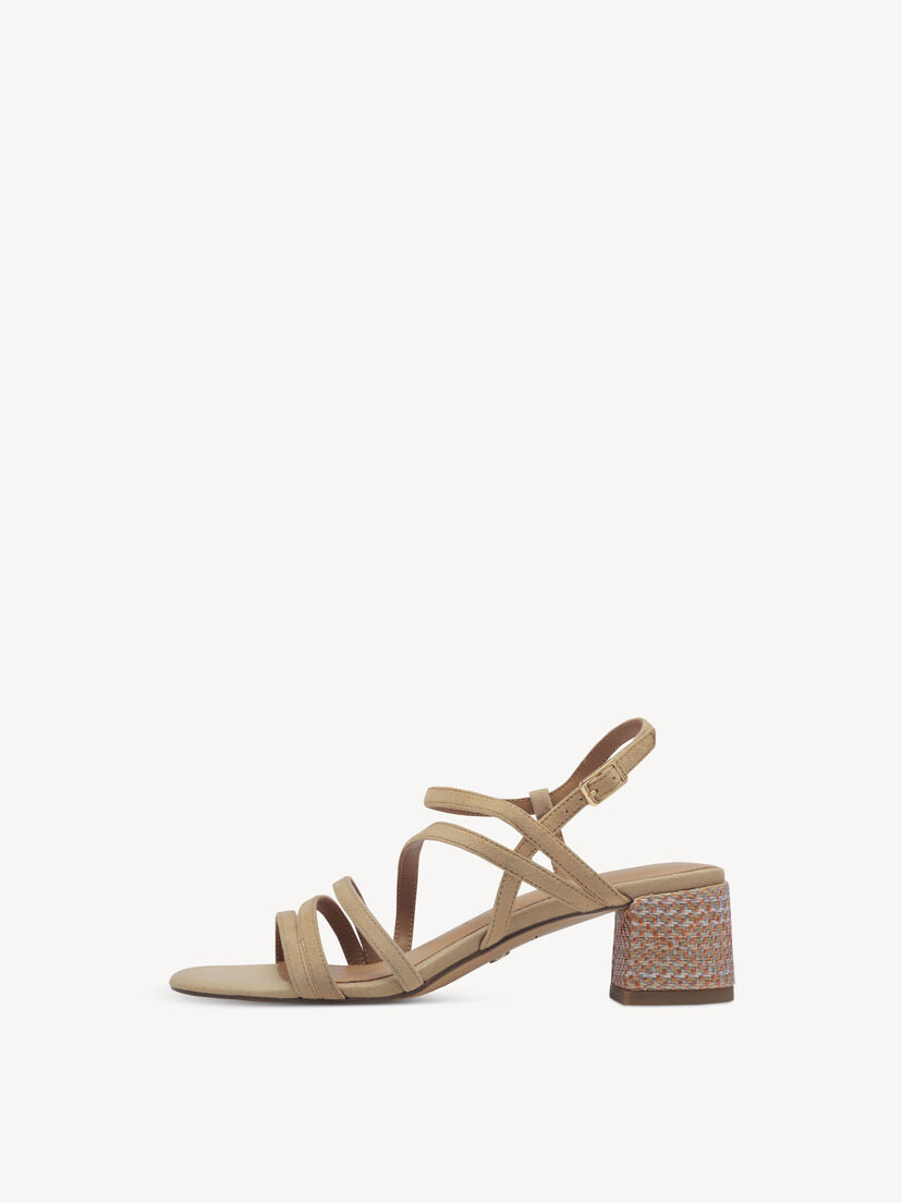 Leren Sandaaltje - bruin, TAN, hi-res