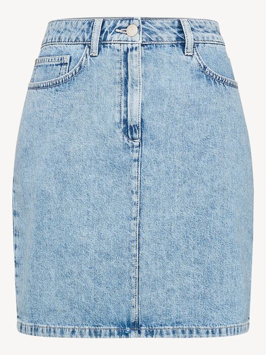 Denim rok, Light Blue Denim, hi-res