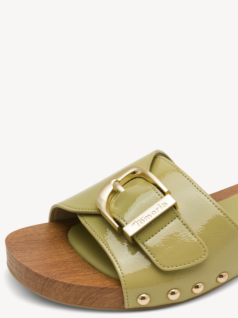 Mule - green, OLIVE, hi-res