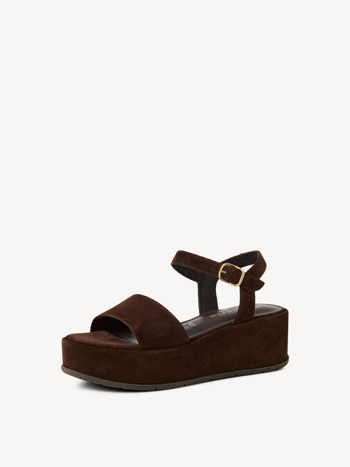 Sandale &agrave; talon, MOCCA SUEDE, hi-res
