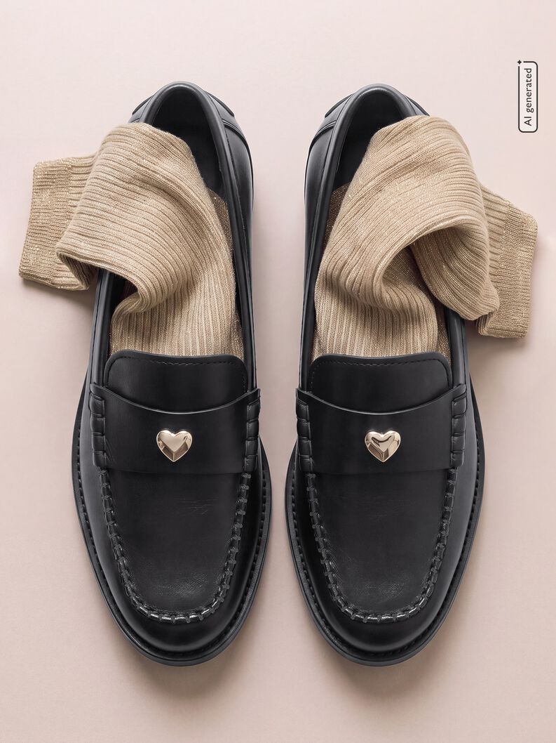 Slipper, BLACK, hi-res