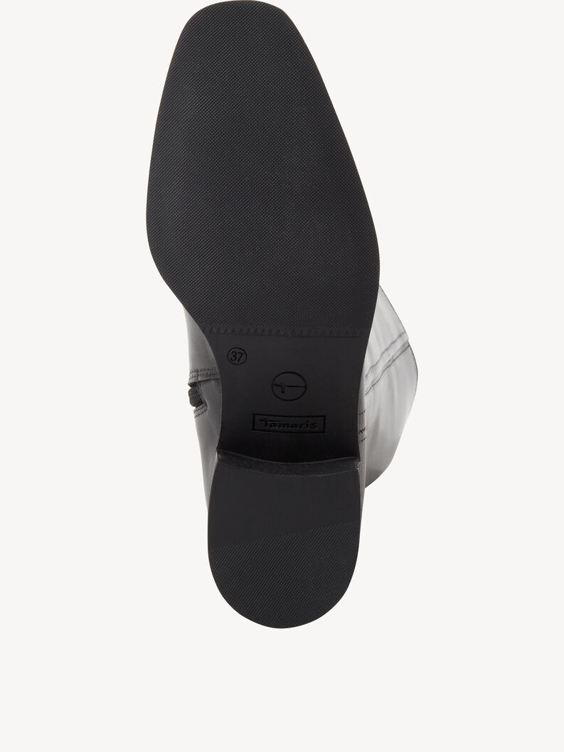 Lederstiefel - schwarz, BLACK LEATHER, hi-res