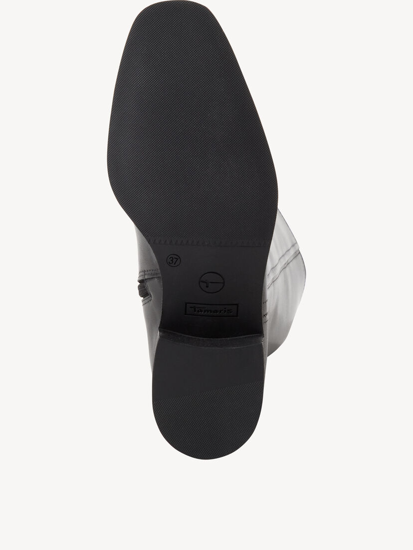 Leren Laarzen - zwart, BLACK LEATHER, hi-res