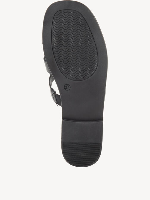 Mule, BLACK LEATHER, hi-res