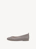 Tamaris Damen Ballerinas, Vegan Aus Textil – Mit ANTIshokk & TOUCH-IT Technologie