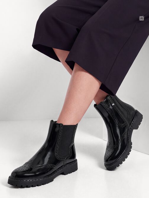 Chelsea Boot, BLACK, hi-res