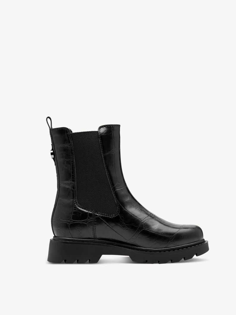 Chelsea boot, BLACK CROCO, hi-res