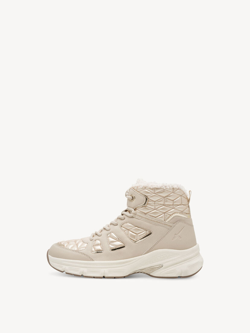 Enkellaarsje, IVORY/GOLD, hi-res