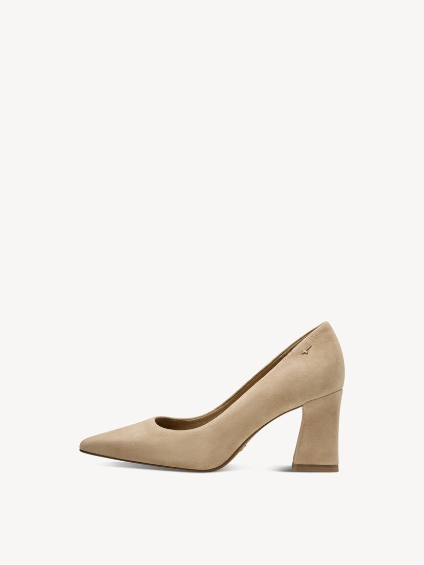 Leren Pumps - bruin, TAN, hi-res