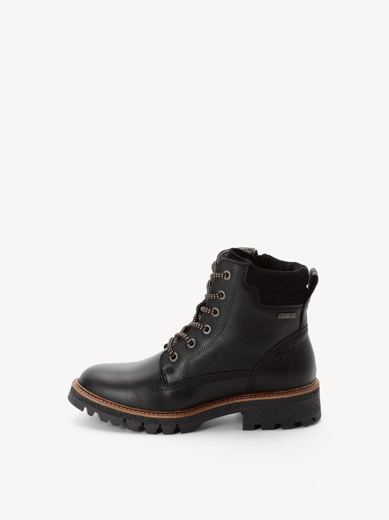 Stiefelette, BLACK LEATHER, hi-res