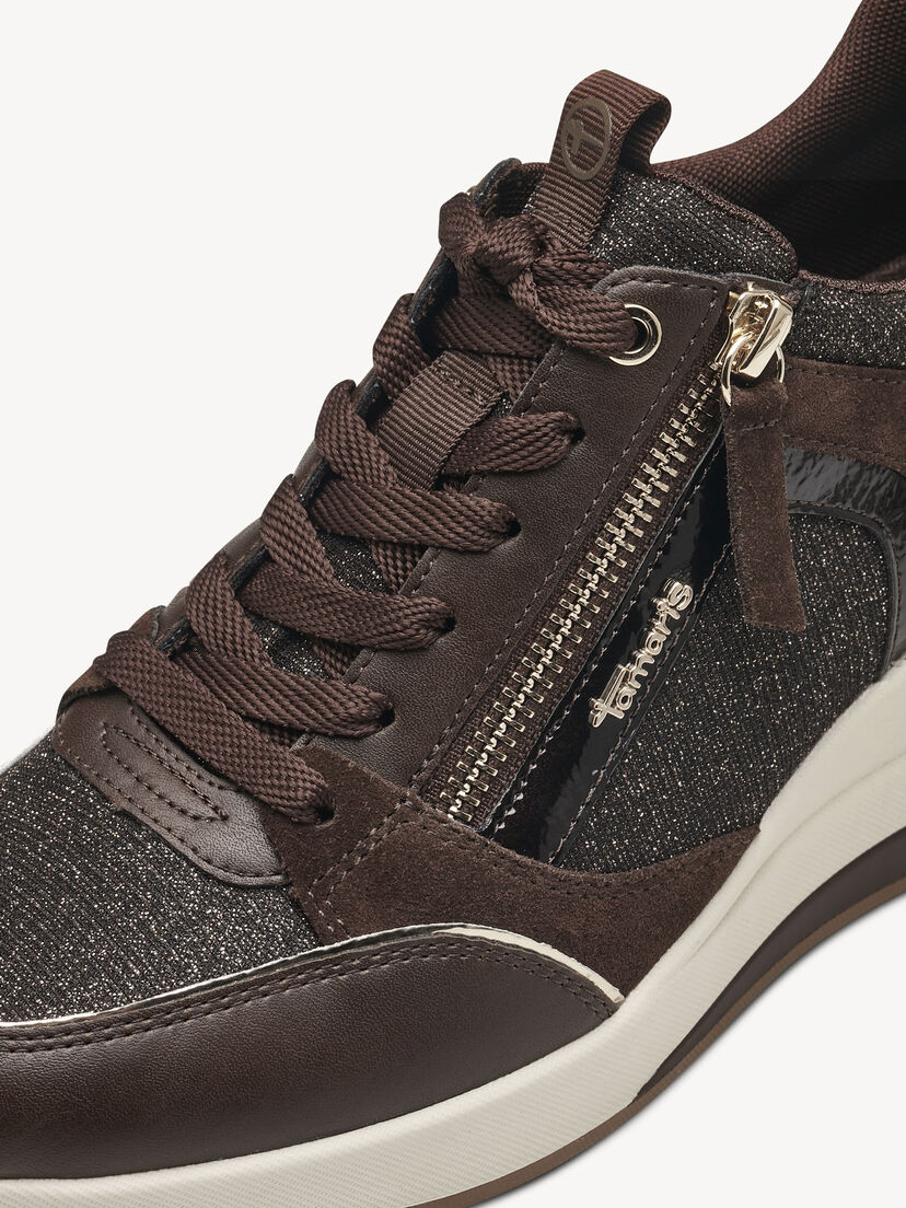 Sneaker - bruin, MOCCA COMB, hi-res