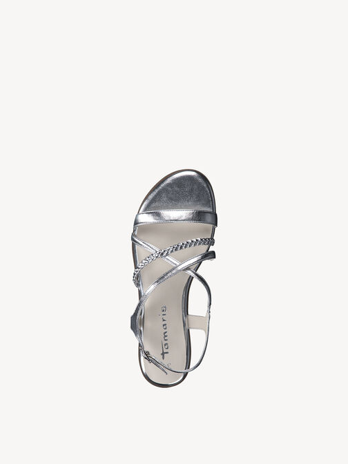 Sandal, SILVER, hi-res