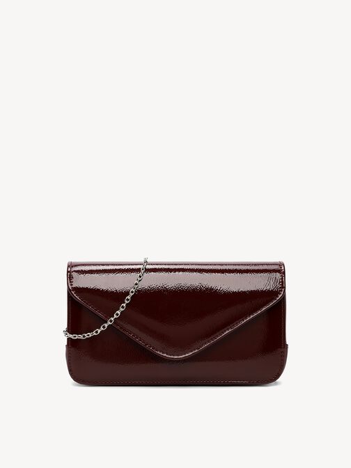 Clutch bag, wine, hi-res