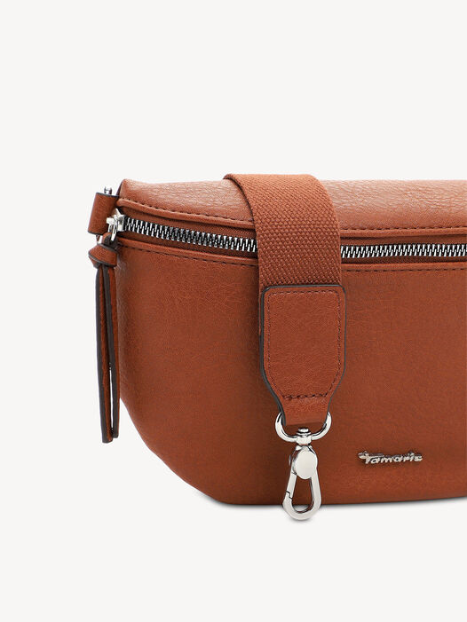 Schoudertas, cognac, hi-res