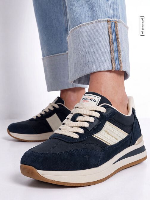 Sneaker, NAVY COMB, hi-res