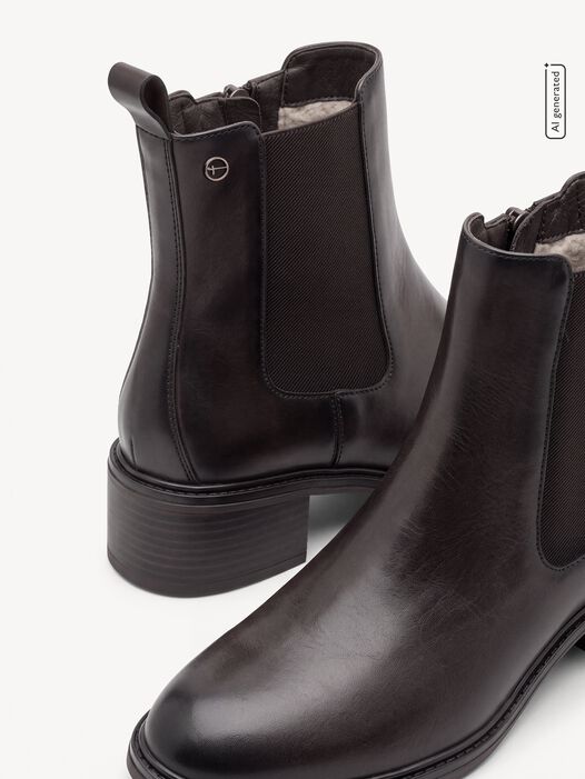 Leren Chelseaboot, MOCCA NAPPA, hi-res