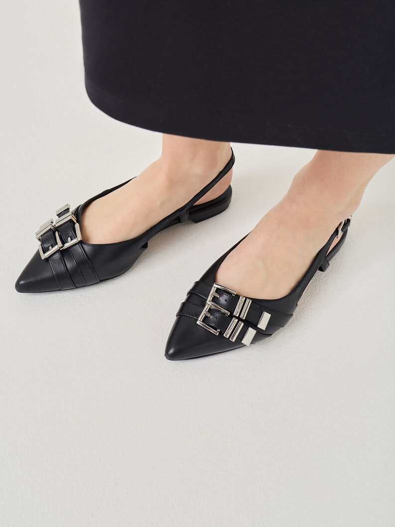Slingpumps, BLACK, hi-res
