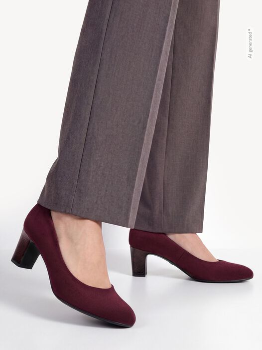 Pumps, BURGUNDY COMB, hi-res