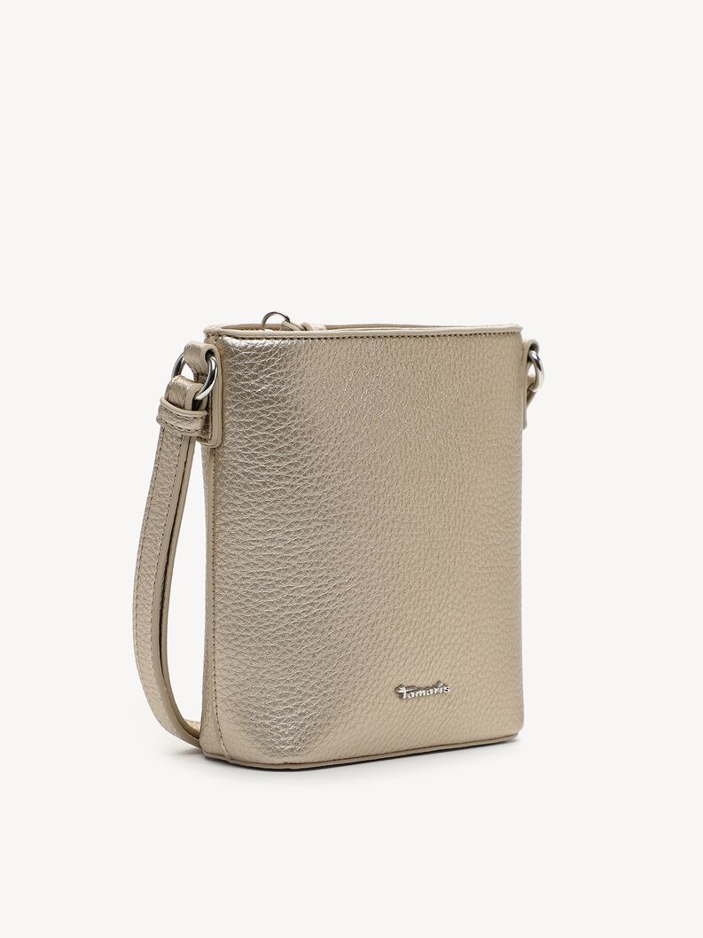 Satchel - black, lightgold, hi-res