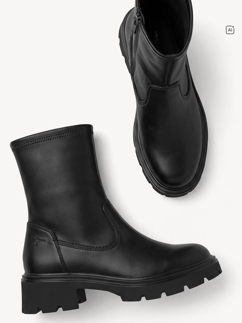 Enkellaarsje, BLACK, hi-res