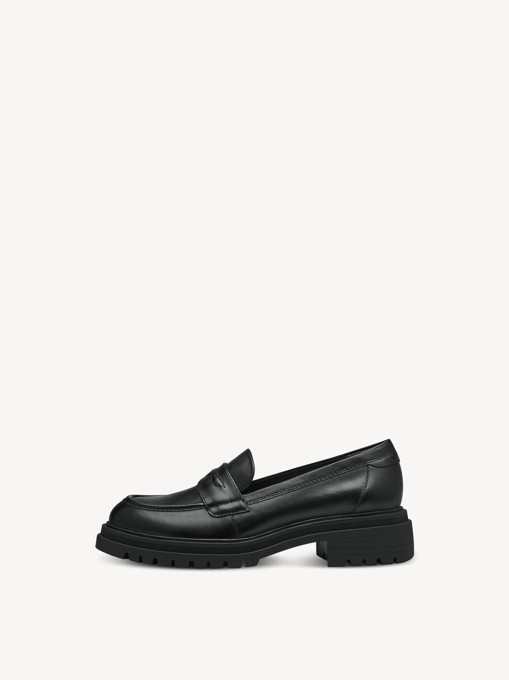 Leren Instappers - zwart 1-24309-41-003: Tamaris Lage schoenen ...