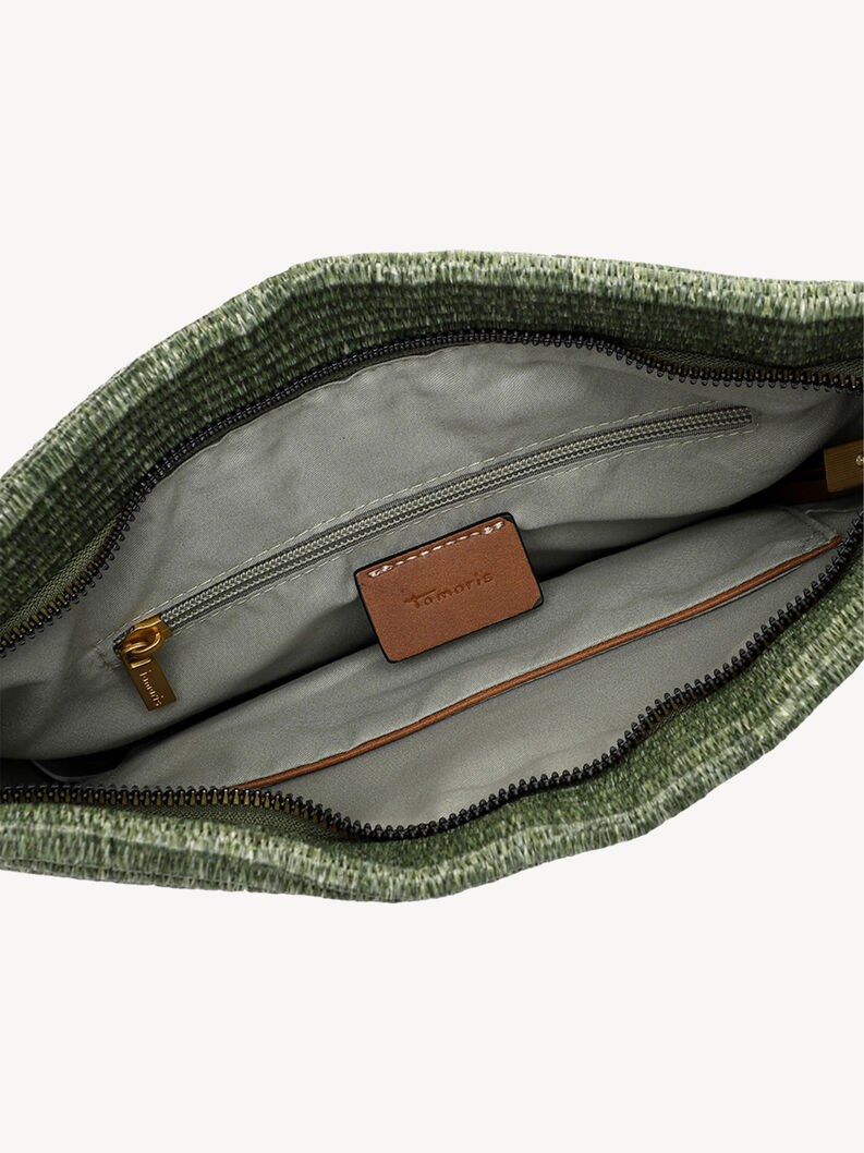 Satchel - green, khaki, hi-res