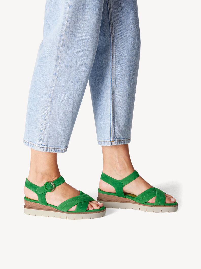 Sandalette, GREEN, hi-res