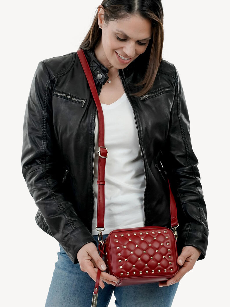 Borsa a tracolla - rosso, wine, hi-res