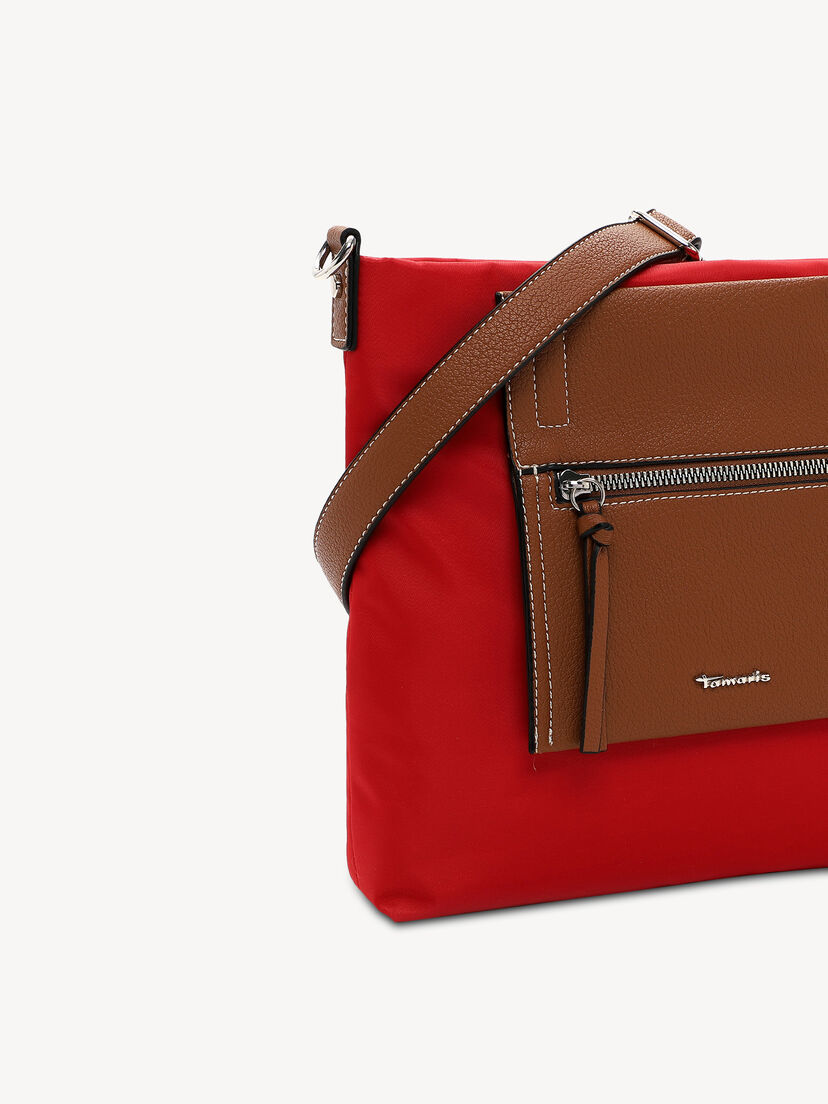 Schoudertas - rood, red, hi-res