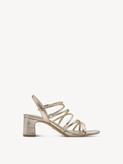 Sandaaltje, LIGHT GOLD, hi-res