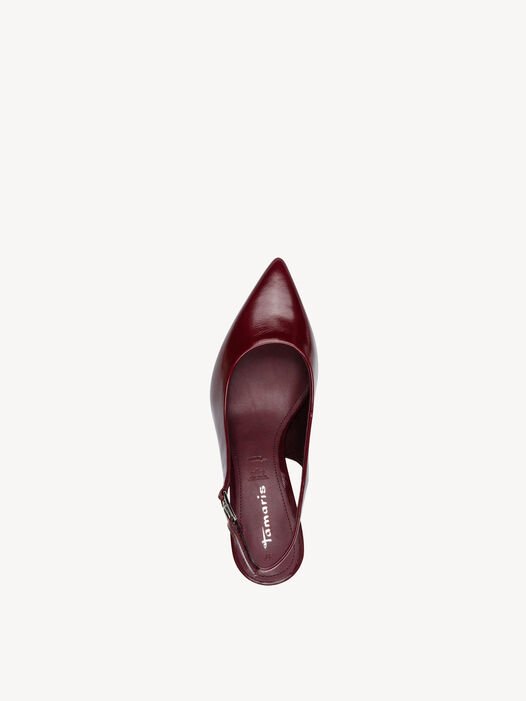 Slingpumps, MERLOT, hi-res