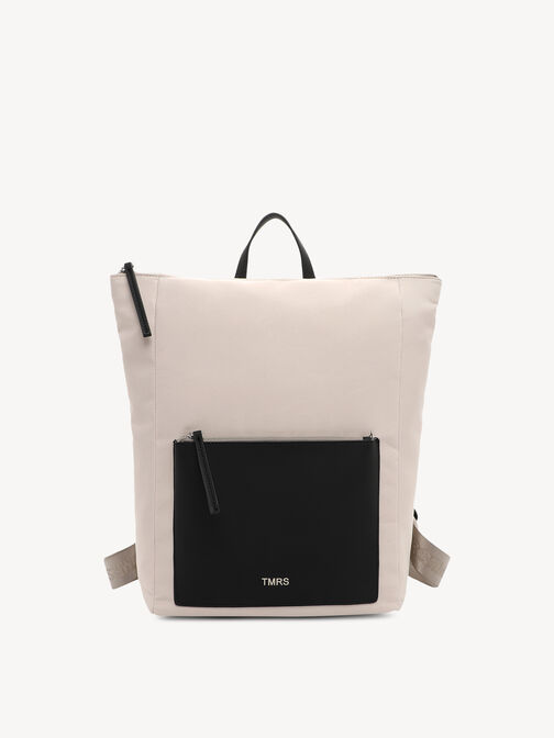 Backpack, beige/black, hi-res