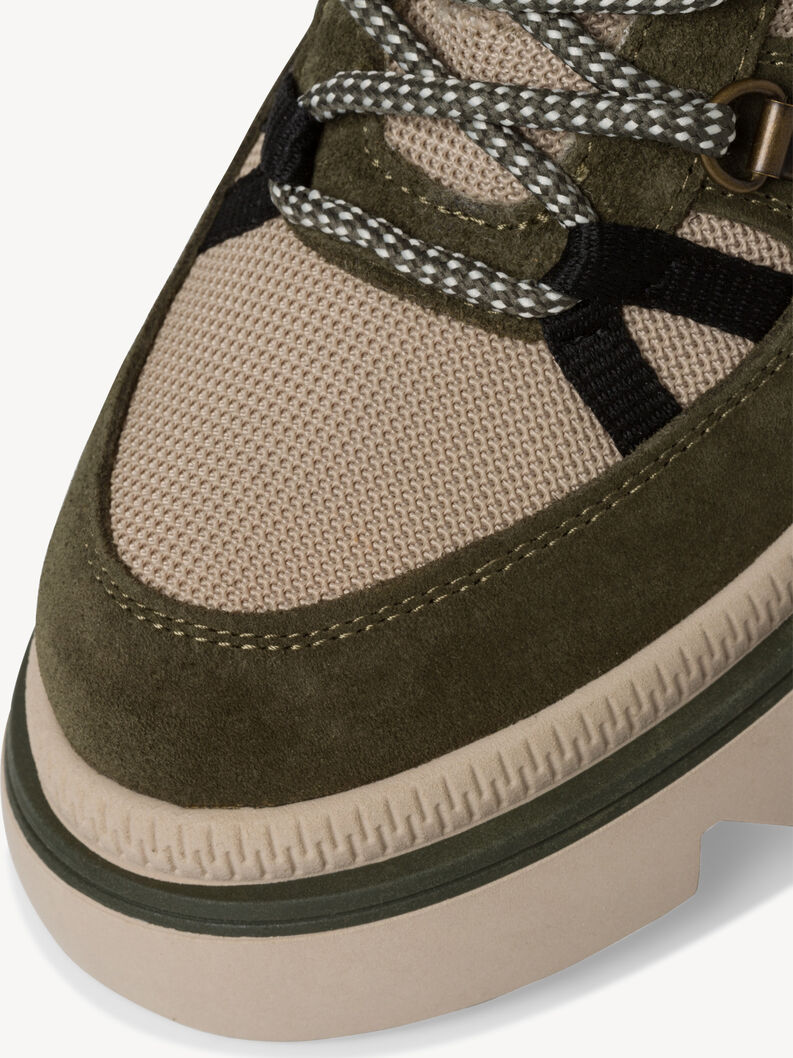 Lederstiefelette - gr&uuml;n Warmfutter, OLIVE COMB, hi-res