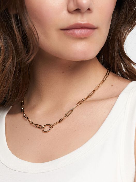 Halskettinge, goud, hi-res