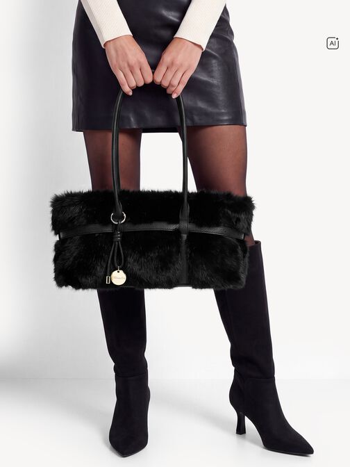 Shopper, black, hi-res
