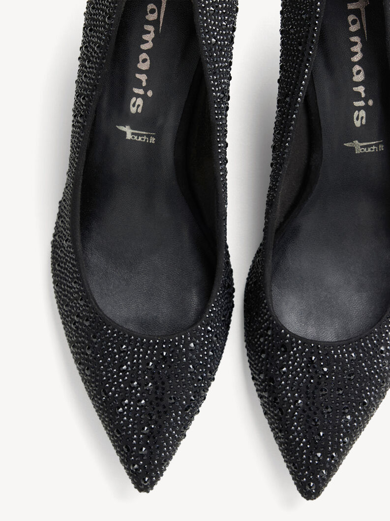 Escarpin - noir, BLACK UNI, hi-res