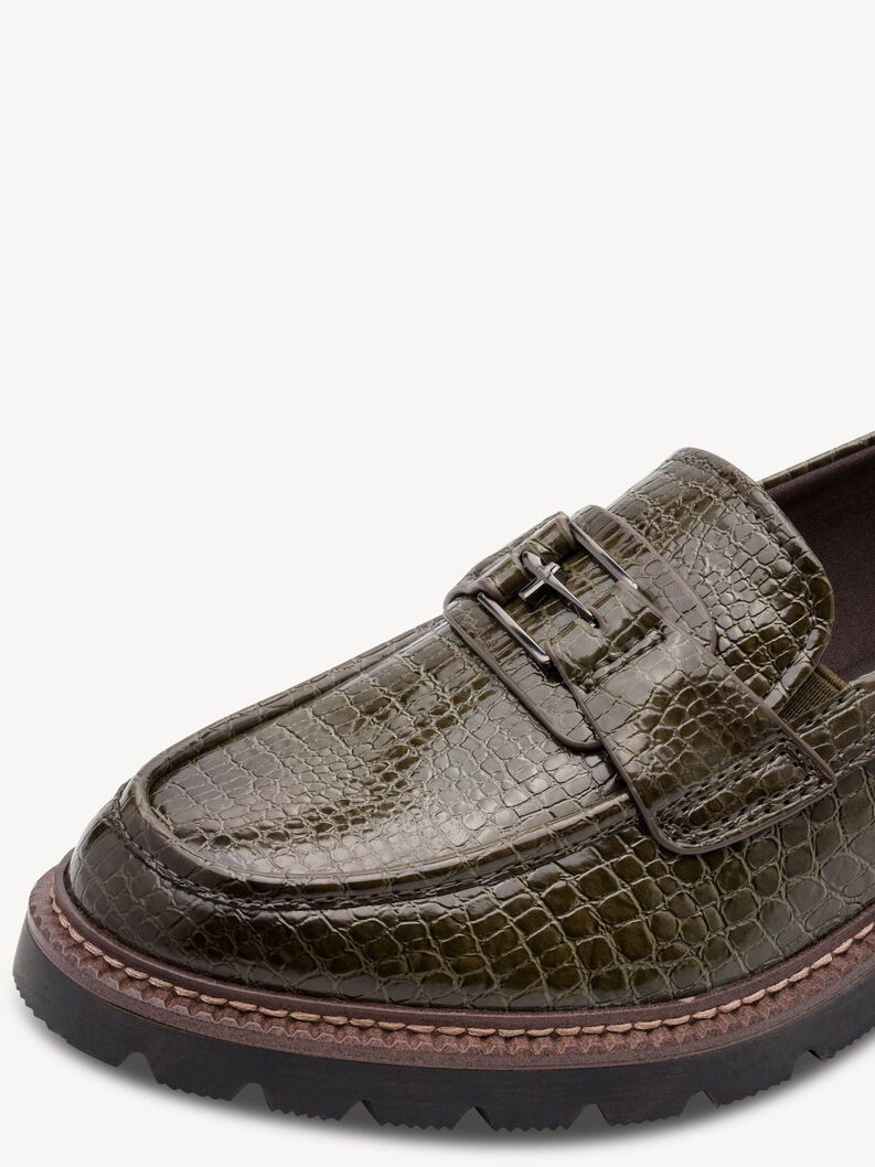 Slipper - vert, OLIVE CROCO, hi-res