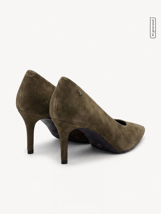 Pumps, OLIVE, hi-res