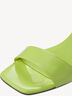 Sandale à talon - vert, LIME PATENT, hi-res