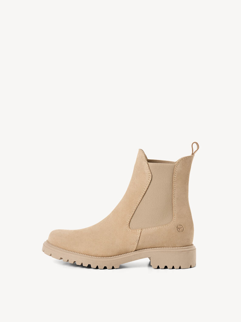 Leather Chelsea boot - beige, beige, hi-res