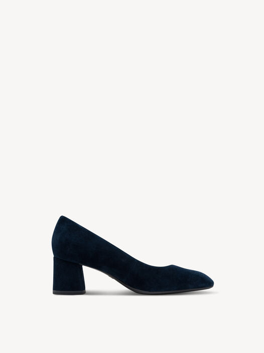 Pumps, NAVY SUEDE, hi-res