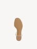 Leather Heeled sandal - undefined, WHITE, hi-res